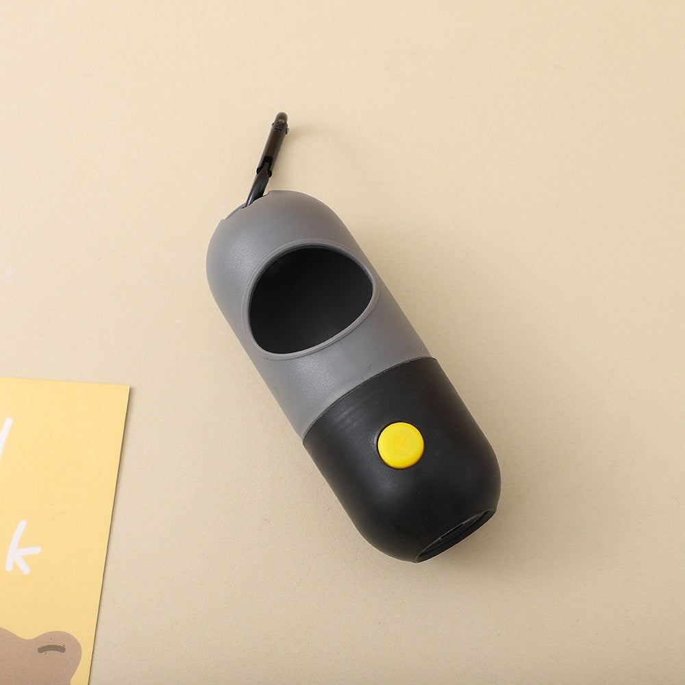 Flash light Pet Waste Bag Holder for Easy Cleanups