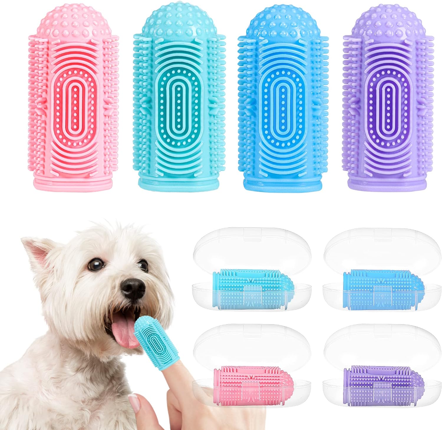 Gentle Pet Toothbrush Kit for Healthy Smiles