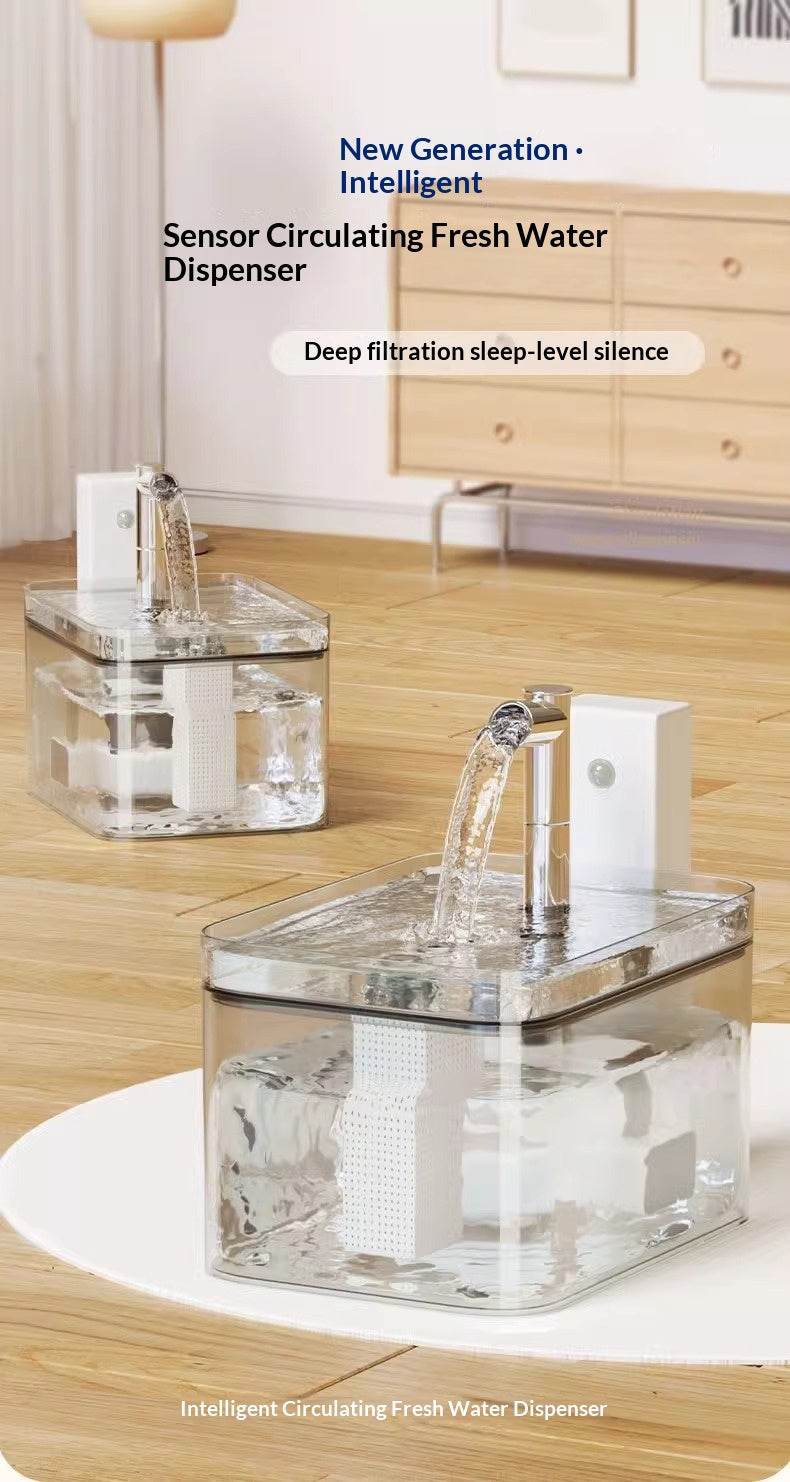 Fresh Flow Smart Cat Water Fountain for Daily Wellness
