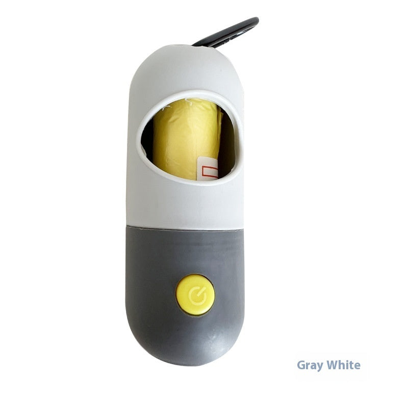 Flash light Pet Waste Bag Holder for Easy Cleanups