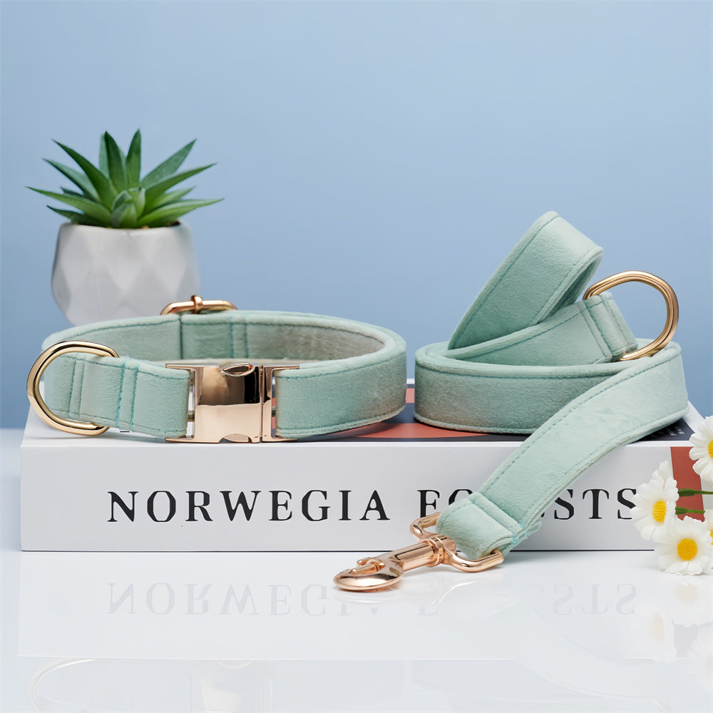Stylish Dog Collar & Leash for Happy Walks